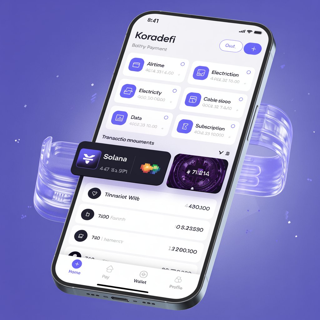 Koradefi App Preview